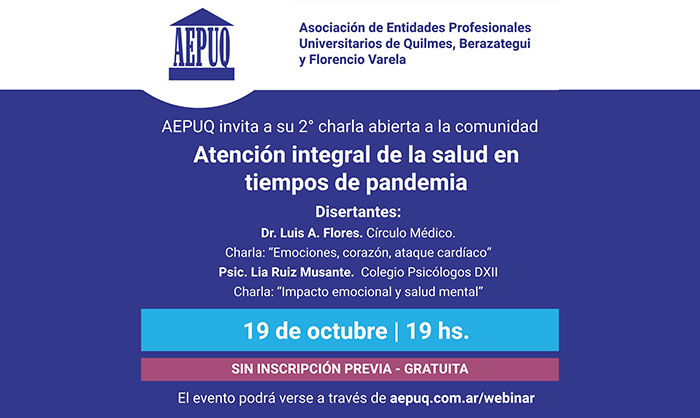 2° Charla abierta a la comunidad