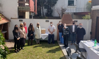 El Hospital de Quilmes recibió una donación del Colegio de Escribanos