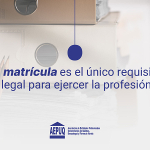 Matrícula Profesional